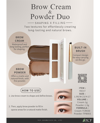 Brow Cream & Powder Duo