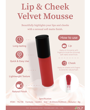 Lip & Cheek Velvet Mousse