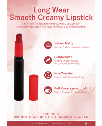 Long Wear Smooth Creamy Lipstick