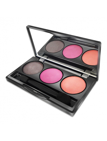 Eye Cosmetics Trio Colors Eye Shadow Eyeshadow Palette